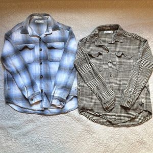Hollister Boyfriend Fit Flannels